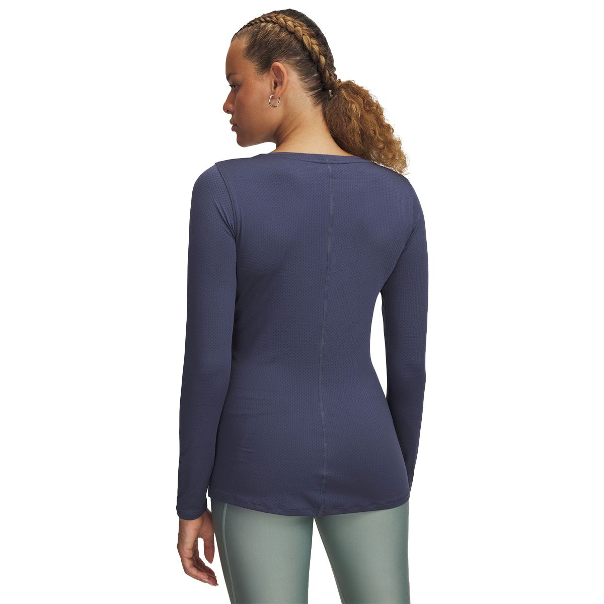 Under Armour Womens Tech Mesh Long Sleeve Tee - Black slider