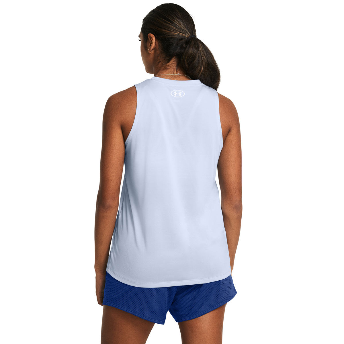 Under Armour Womens Tech Solid Training Tank - Blue slider