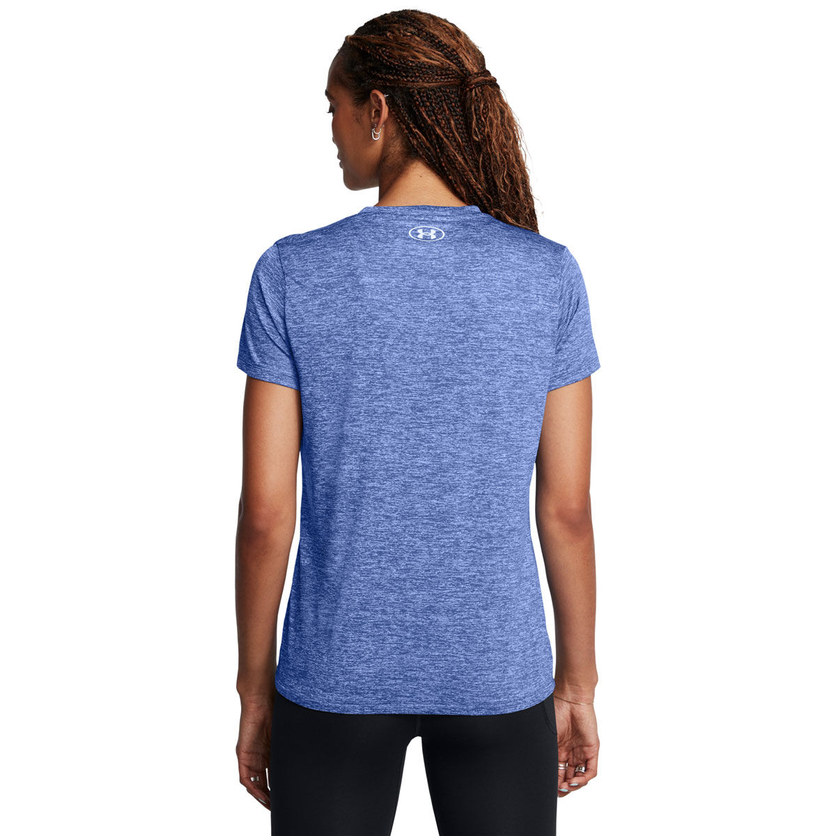 Under Armour Womens Tech Twist Branded Training Tee Blue XS - Blue slider