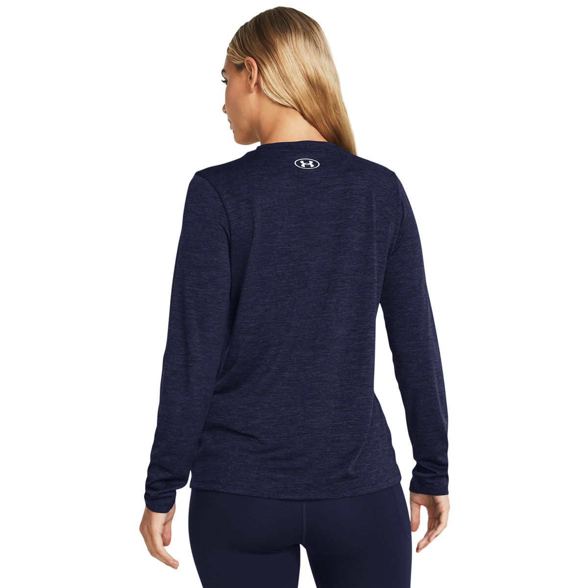 Under Armour Womens Tech Twist Long Sleeve Top - Navy slider