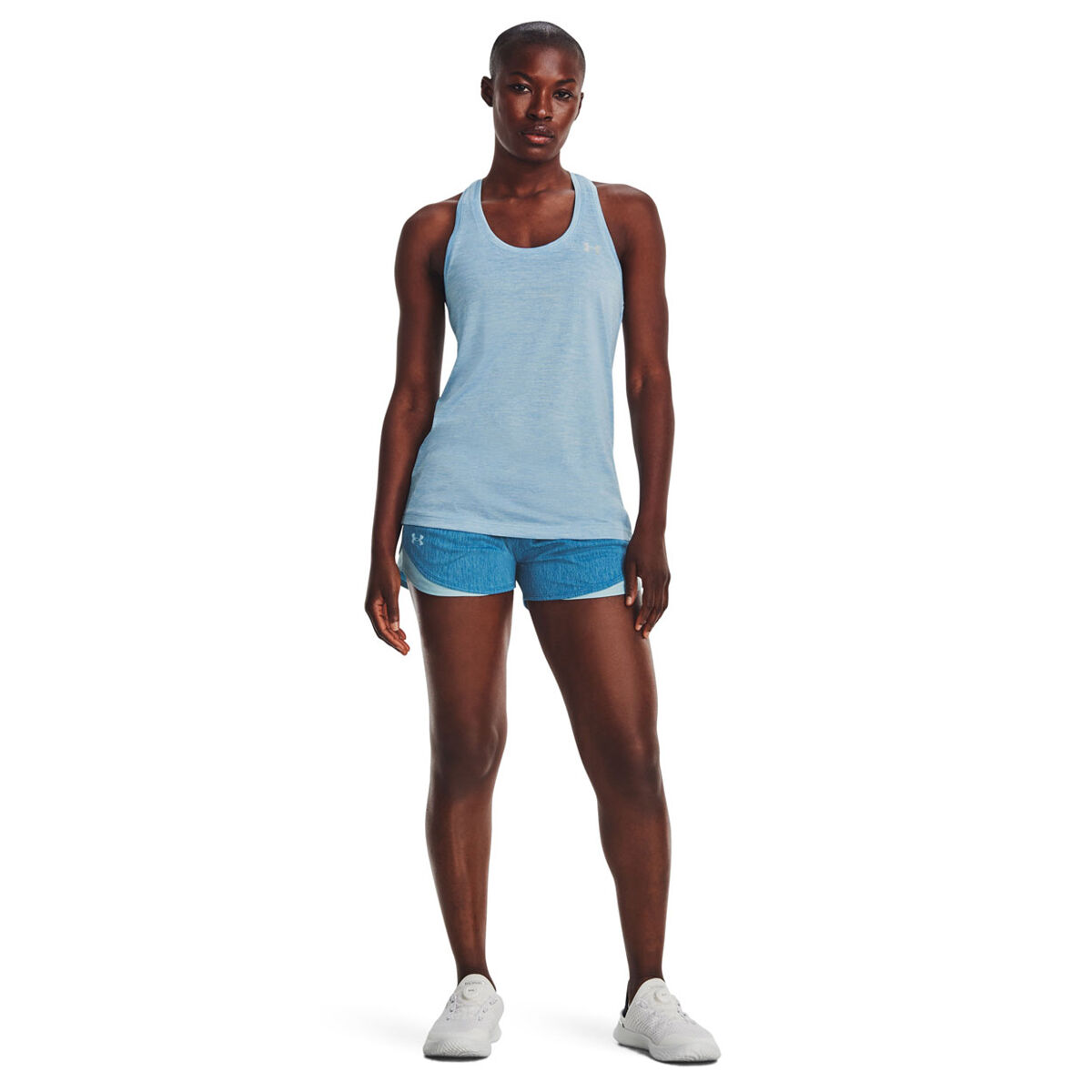 Under Armour Womens Tech Twist Tank - Grey slider