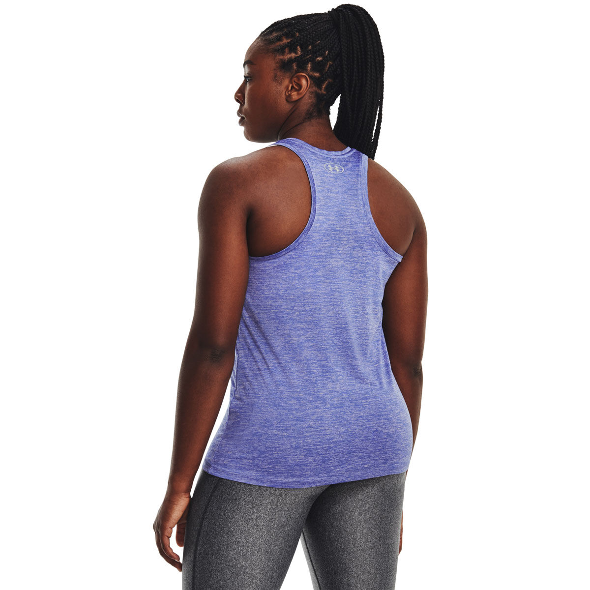 Under Armour Womens Tech Twist Tank Blue M - Blue slider