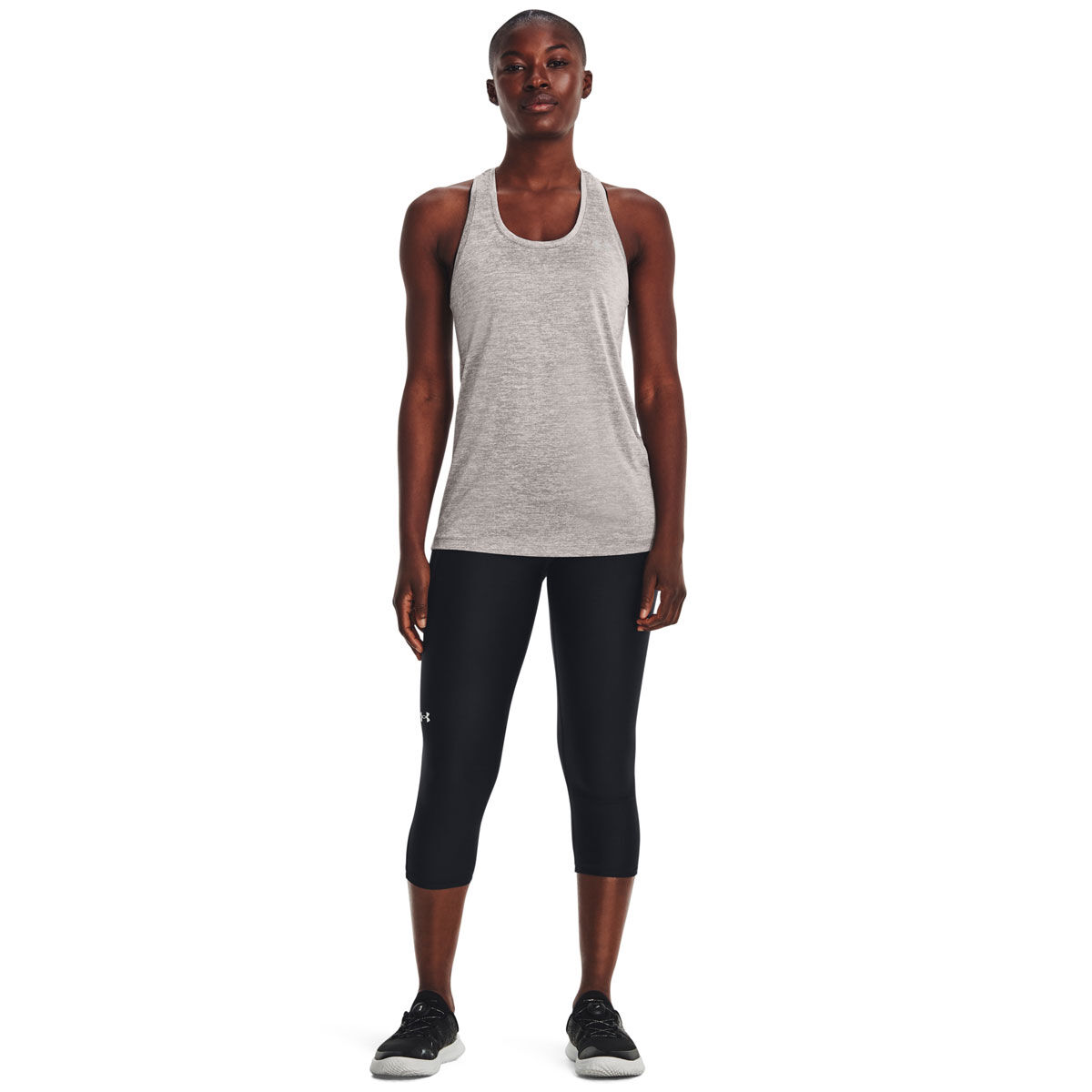 Under Armour Womens Tech Twist Tank - Grey slider