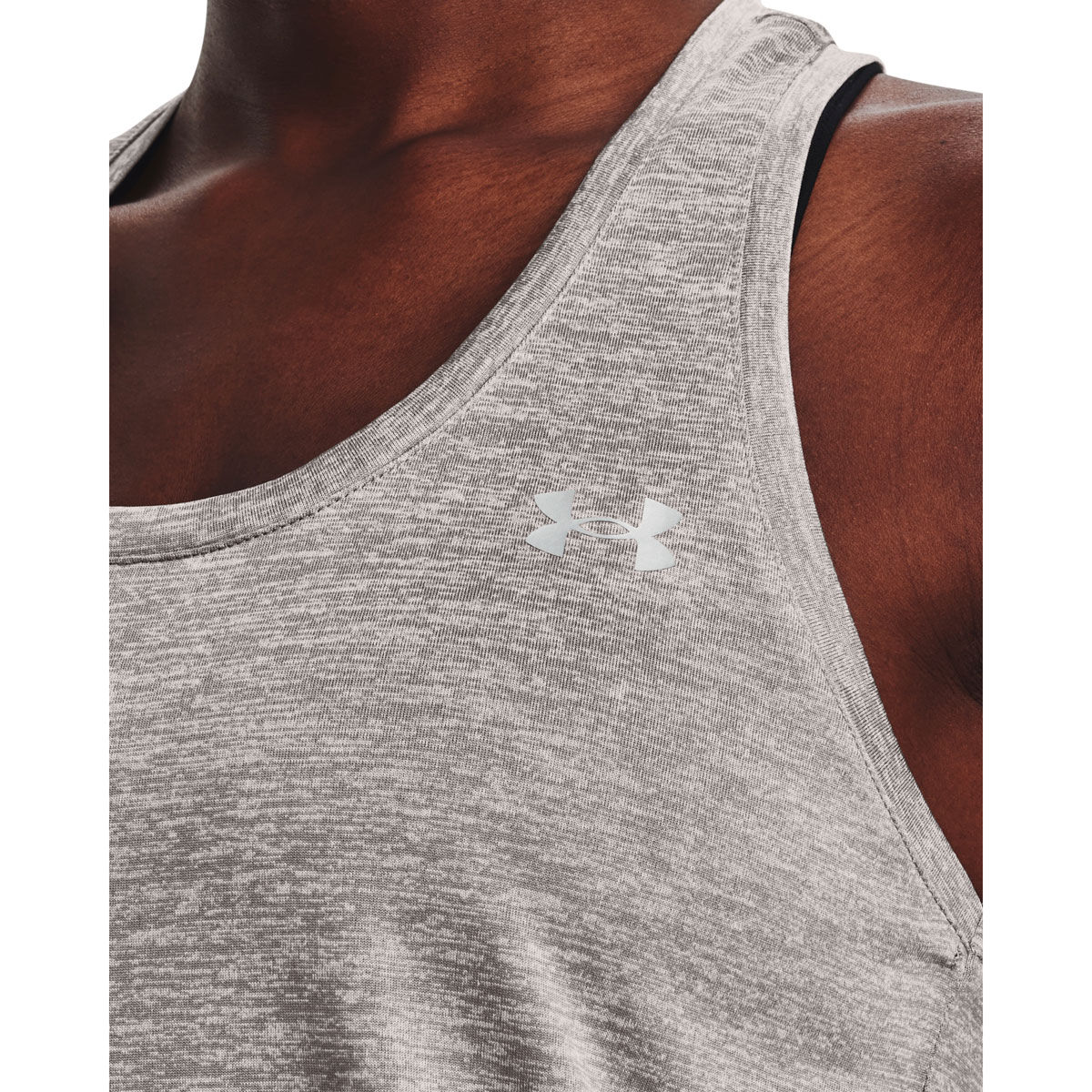 Under Armour Womens Tech Twist Tank - Grey slider