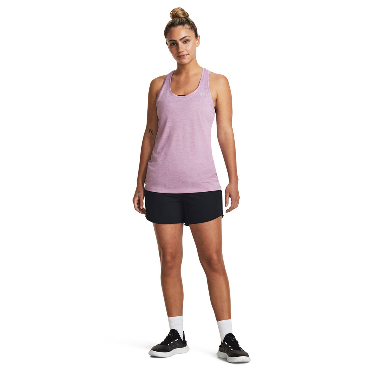 Under Armour Womens Tech Twist Tank - Grey slider