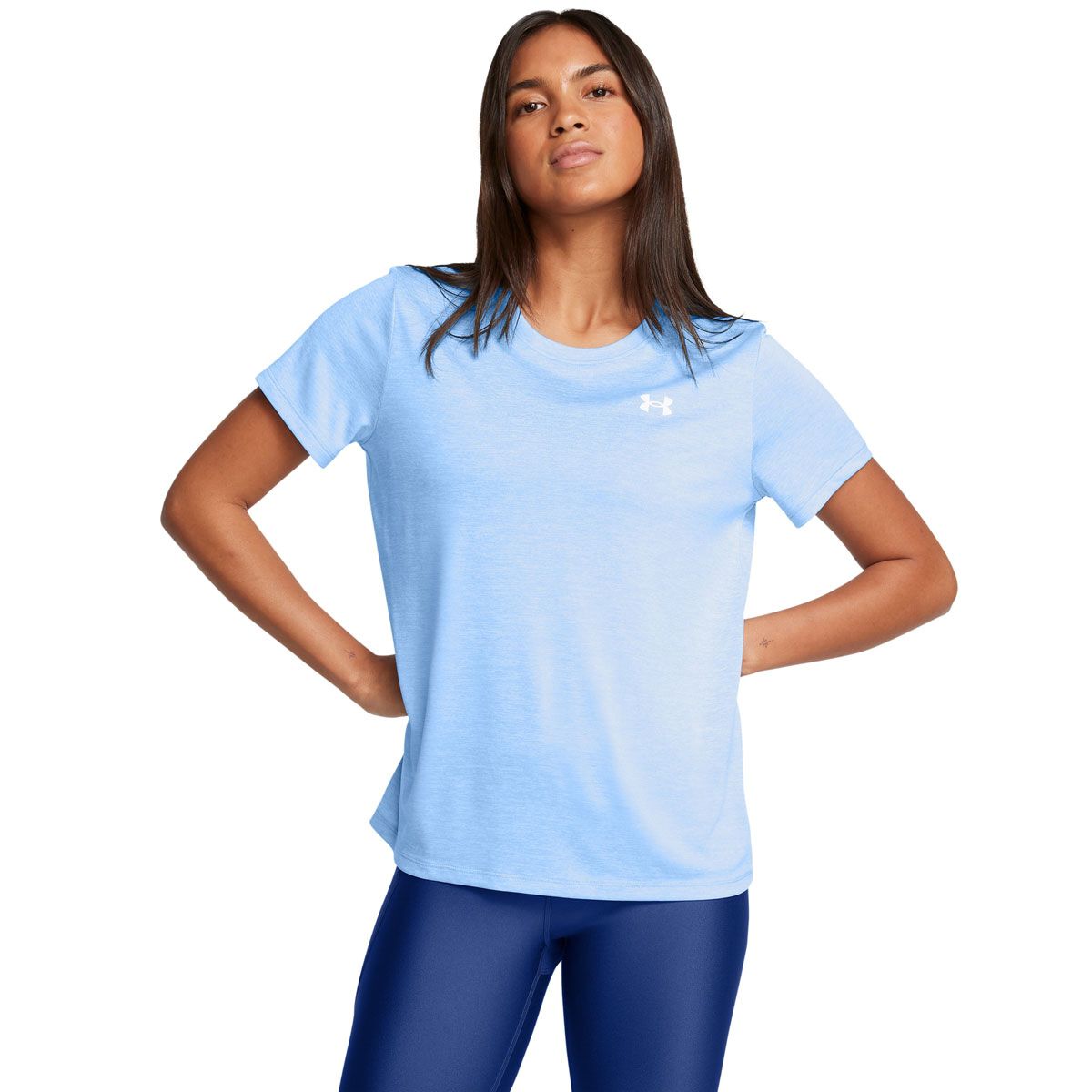 Under Armour Womens Tech Twist Tee - Pink slider