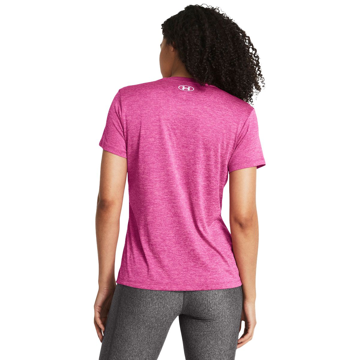 Under Armour Womens Tech Twist Tee - Pink slider