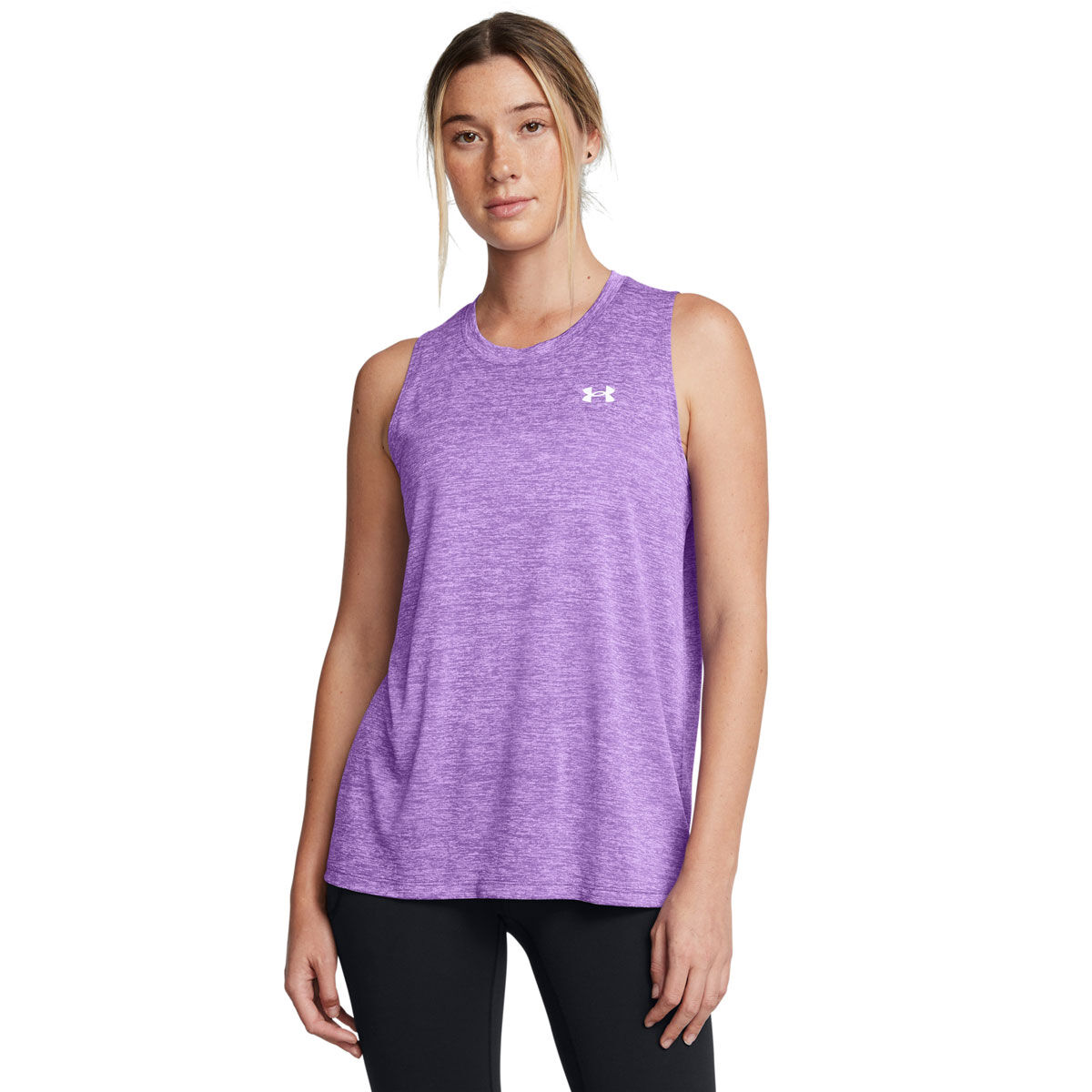 Under Armour Womens Tech Twist Training Tank - Purple slider