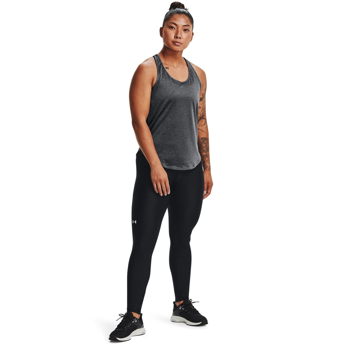 Under Armour Womens Tech Vent Tank - Black slider