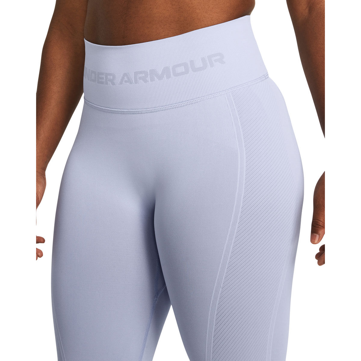 Under Armour Womens Train Seamless Full Length Tights - Grey slider