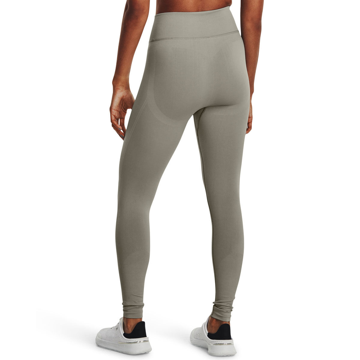 Under Armour Womens Train Seamless Full Length Tights - Grey slider