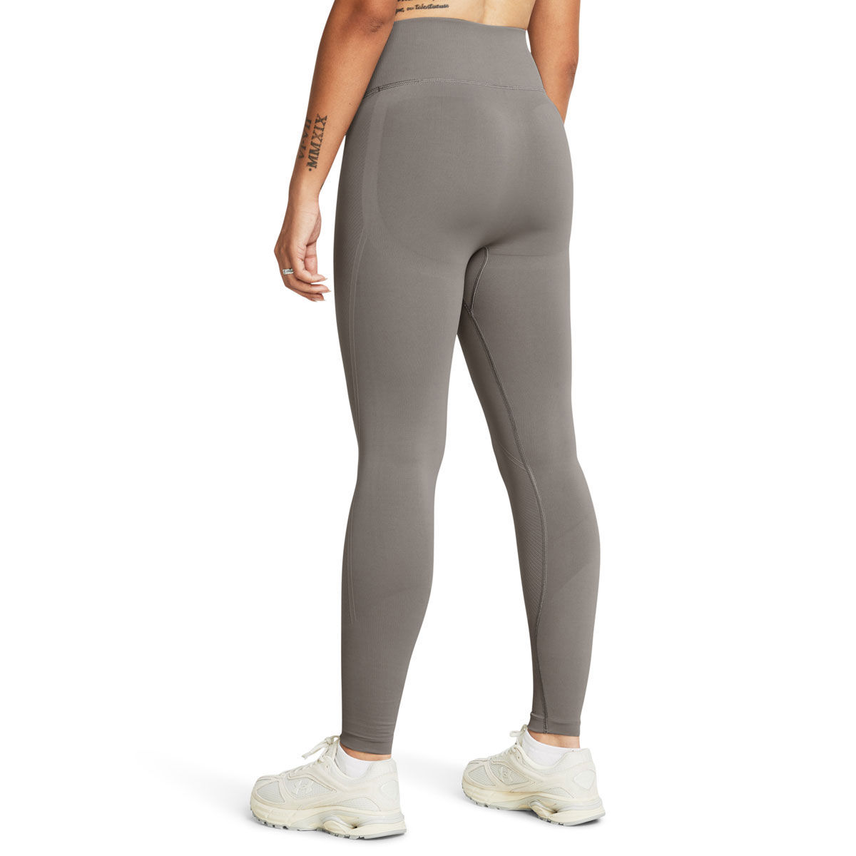 Under Armour Womens Train Seamless Full Length Tights - Grey slider