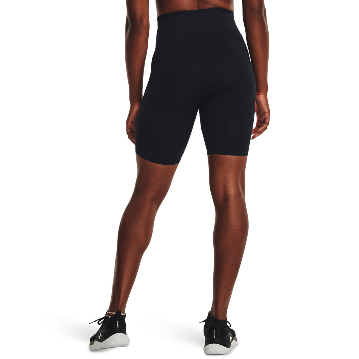 Under Armour Womens Train Seamless Short Tights - Black slider