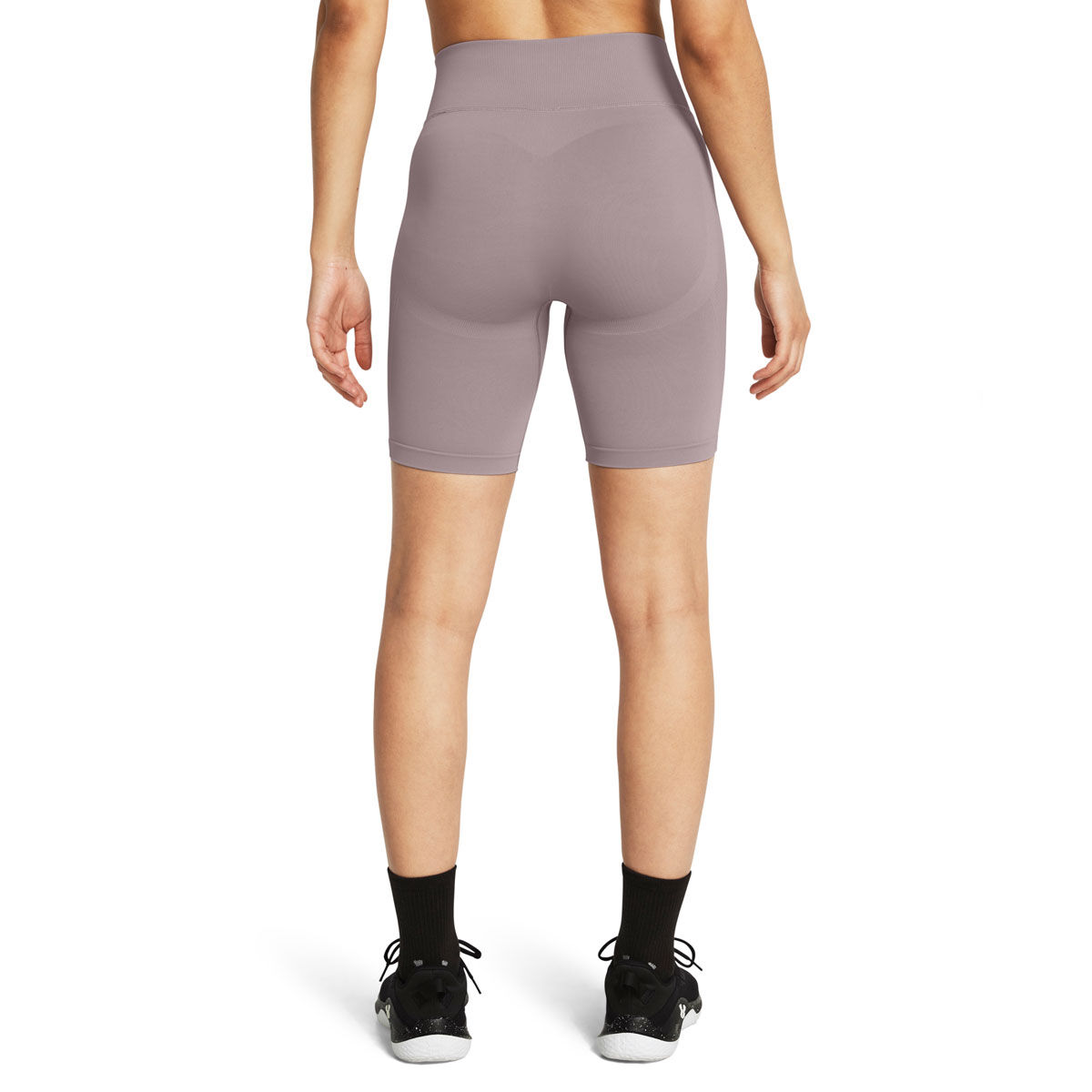 Under Armour Womens Train Seamless Short Tights - Black slider