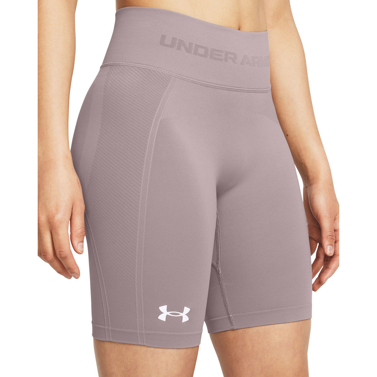 Under Armour Womens Train Seamless Short Tights - Black slider