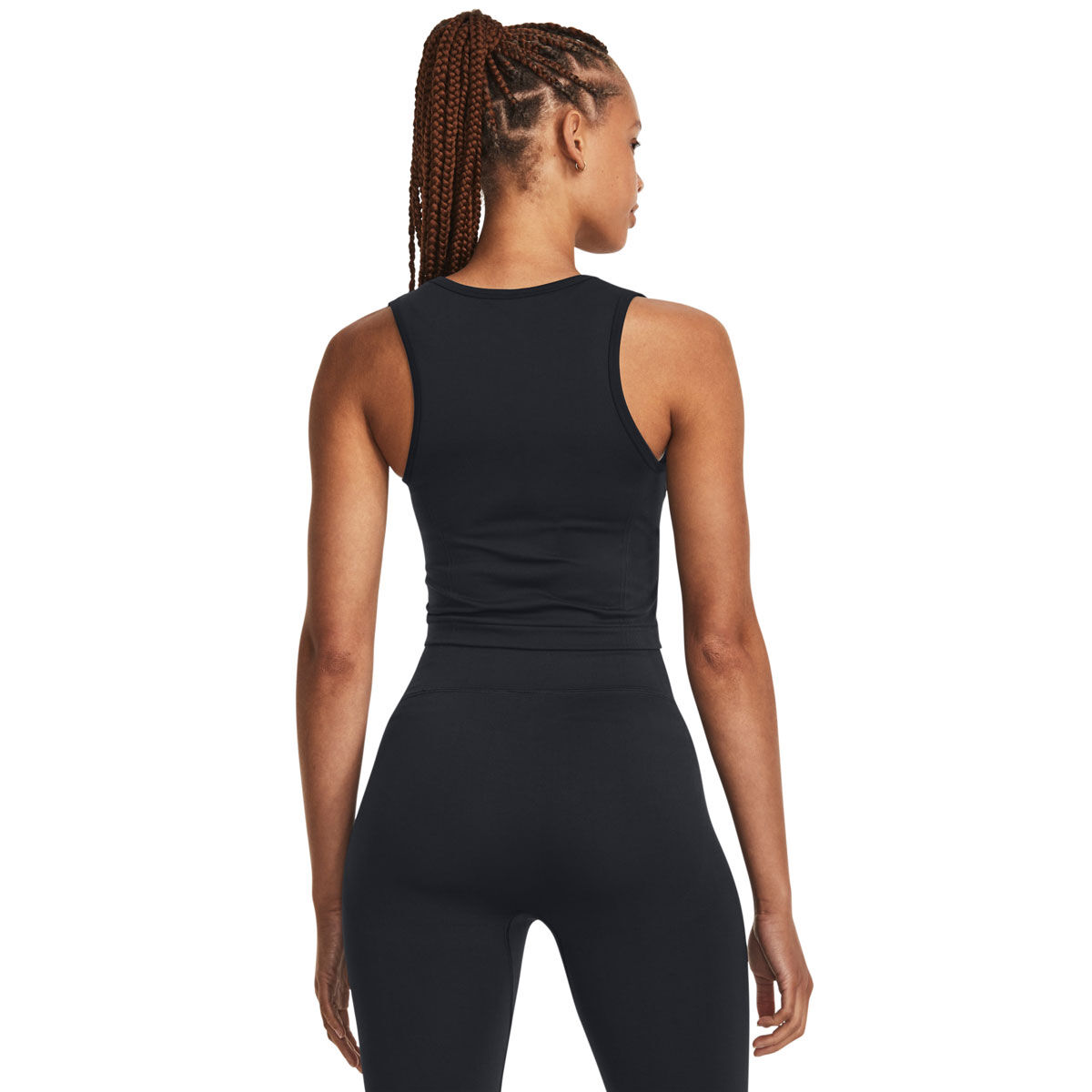 Under Armour Womens Train Seamless Tank Black XL - Black slider