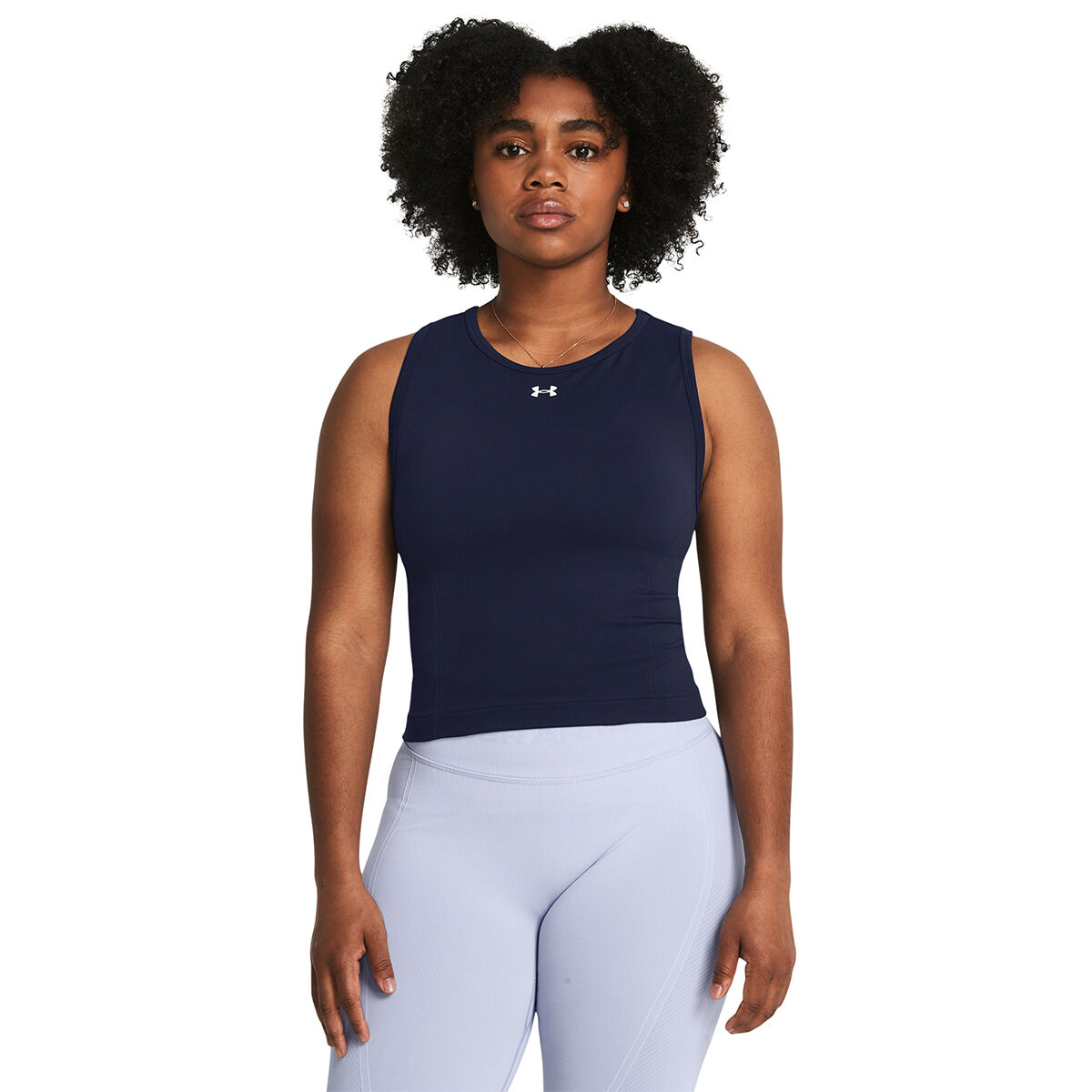 Under Armour Womens Train Seamless Tank - Teal slider