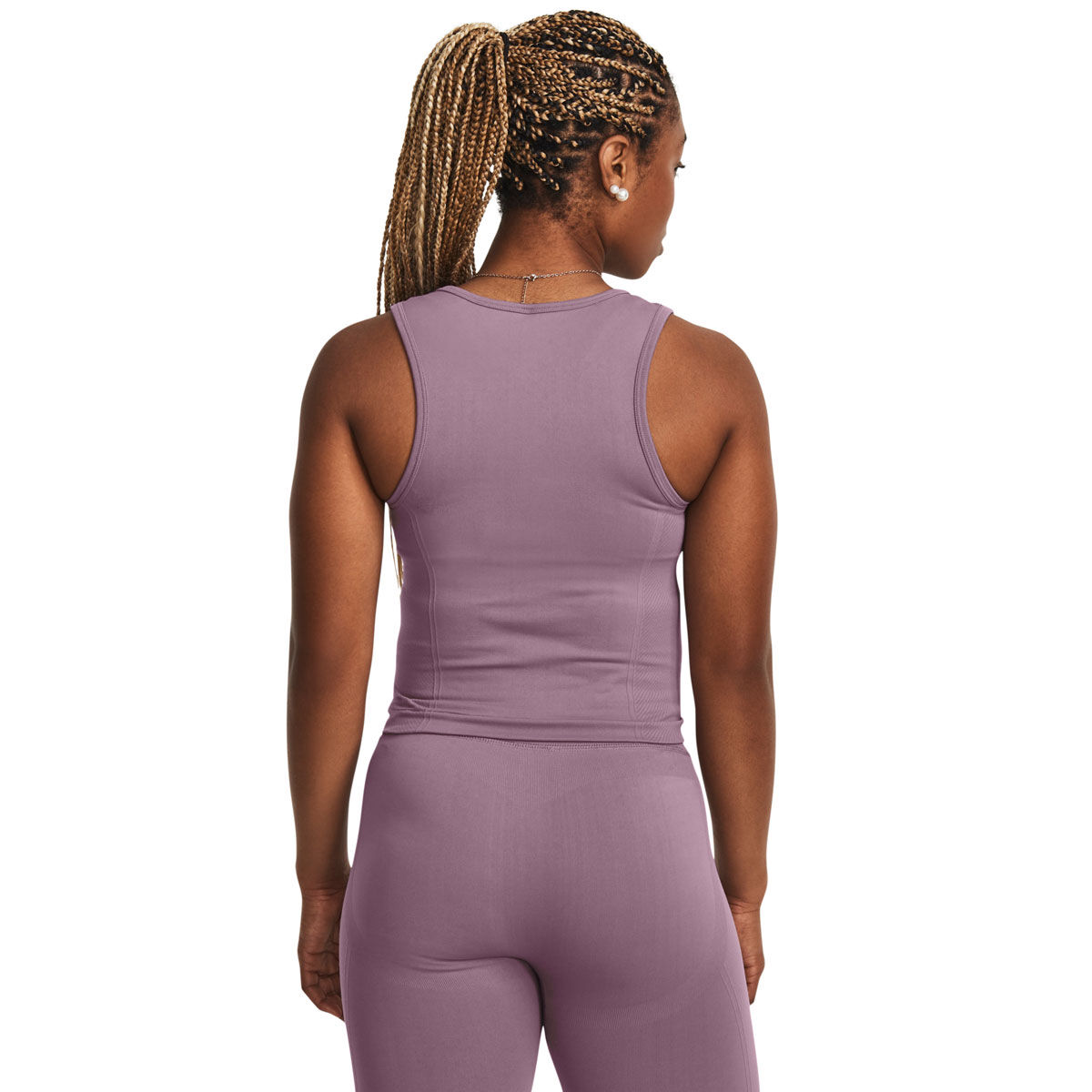 Under Armour Womens Train Seamless Tank - Teal slider