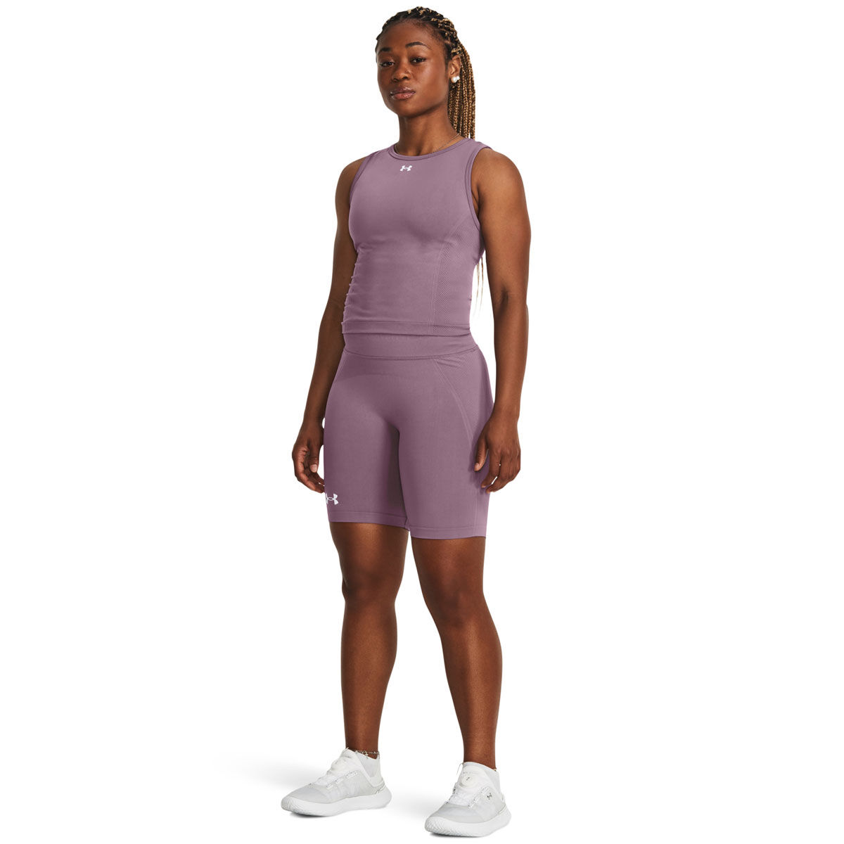 Under Armour Womens Train Seamless Tank - Teal slider