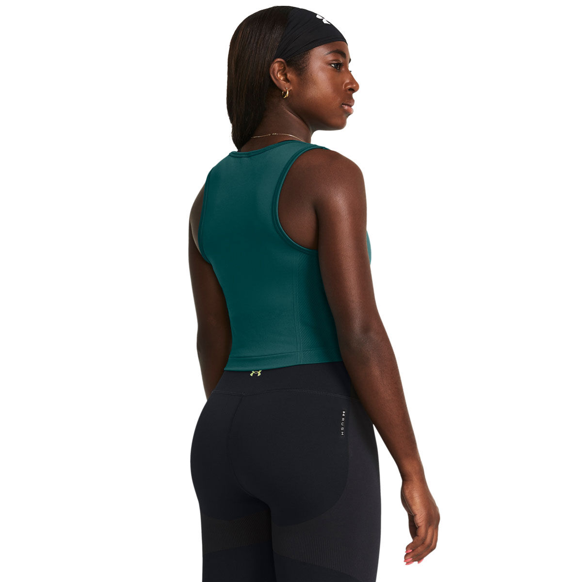 Under Armour Womens Train Seamless Tank - Teal slider