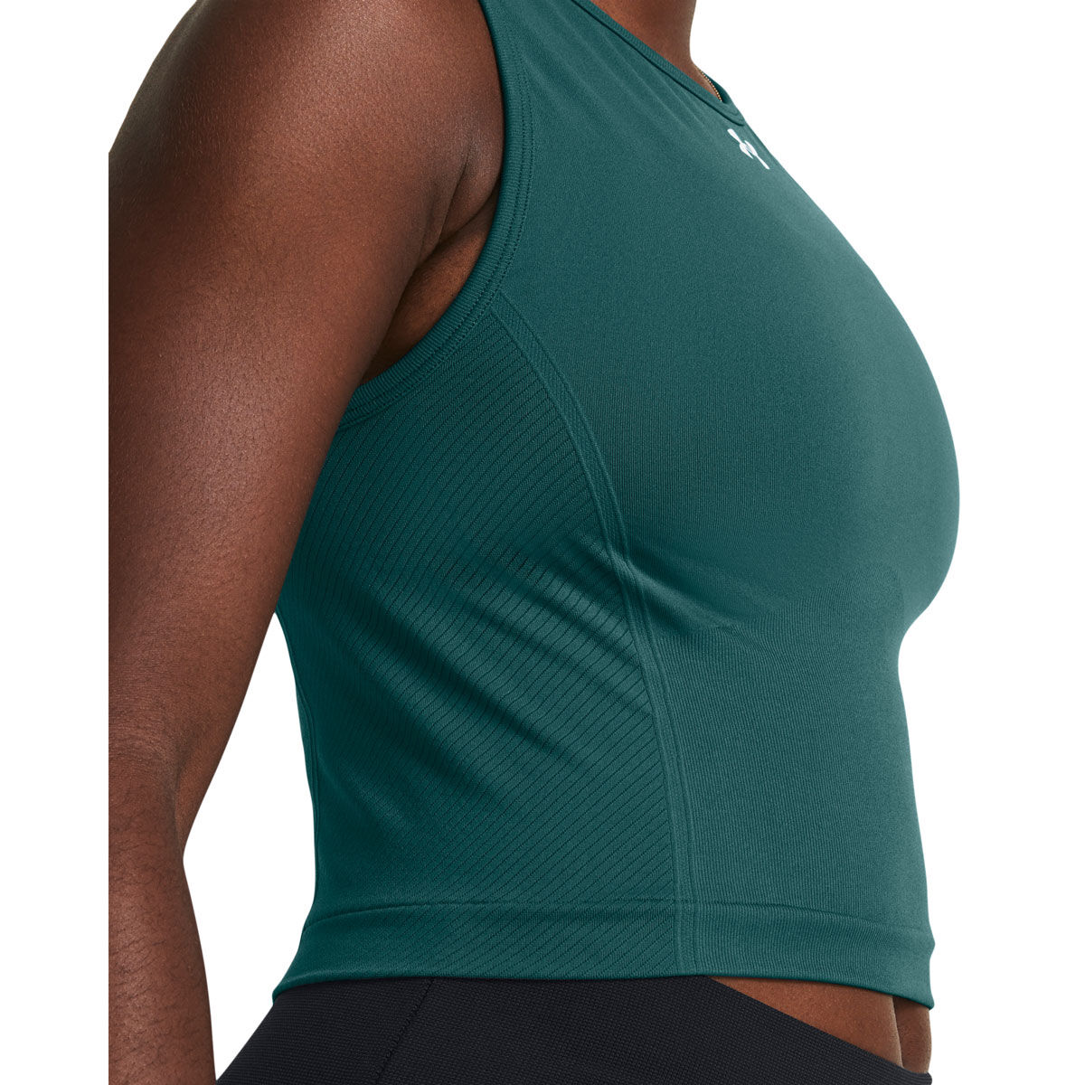 Under Armour Womens Train Seamless Tank - Teal slider