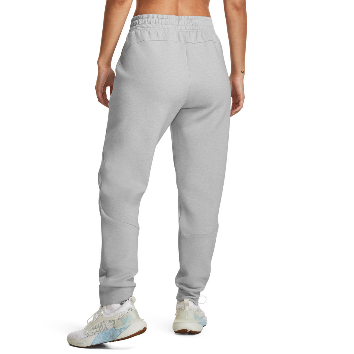 Under Armour Womens Unstoppable Fleece Jogger Pants - Grey slider