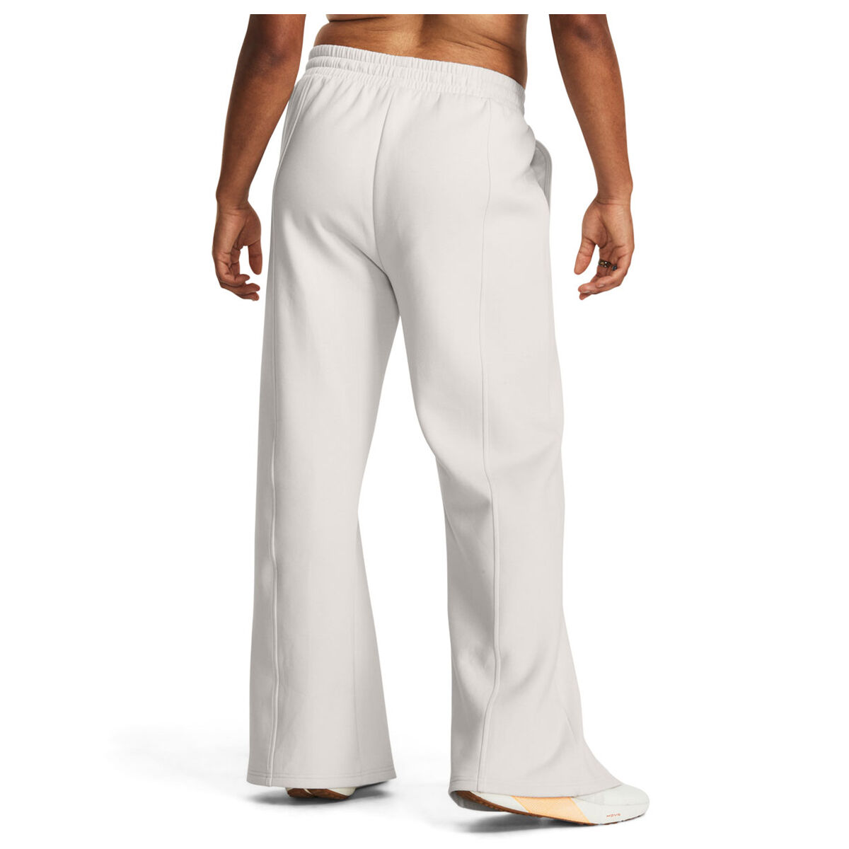 Under Armour Womens Unstoppable Fleece Split Track Pants - White slider