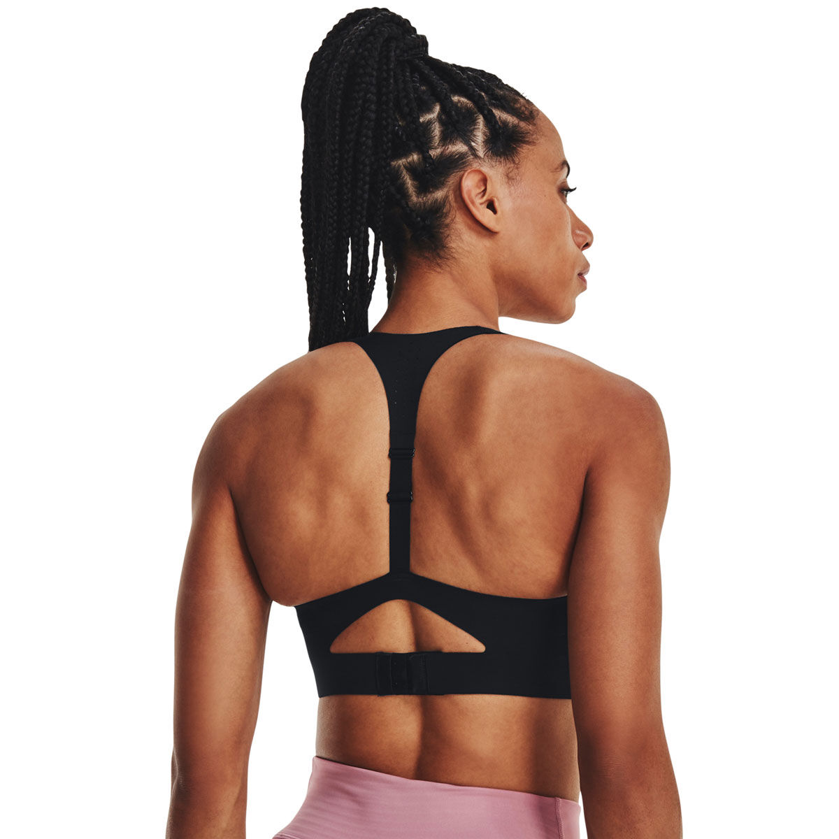 Under Armour Womens Uplift Mid Support Sports Bra - Black slider