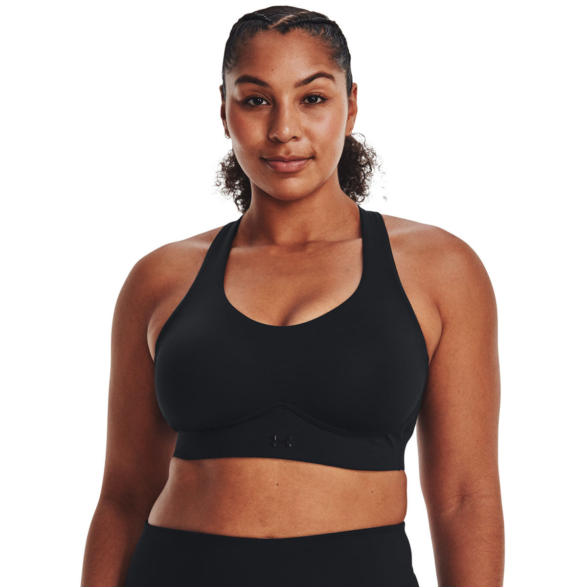 Under Armour Womens Uplift Mid Support Sports Bra - Black slider