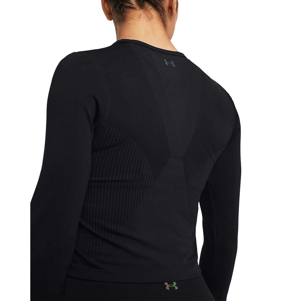 Under Armour Womens Vanish Elite Seamless Long Sleeve Top - Taupe slider