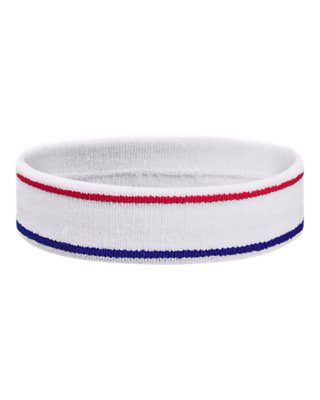 Unisex UA Striped Performance Terry Headband slider