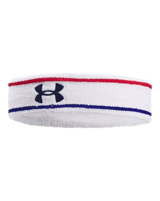 Unisex UA Striped Performance Terry Headband slider