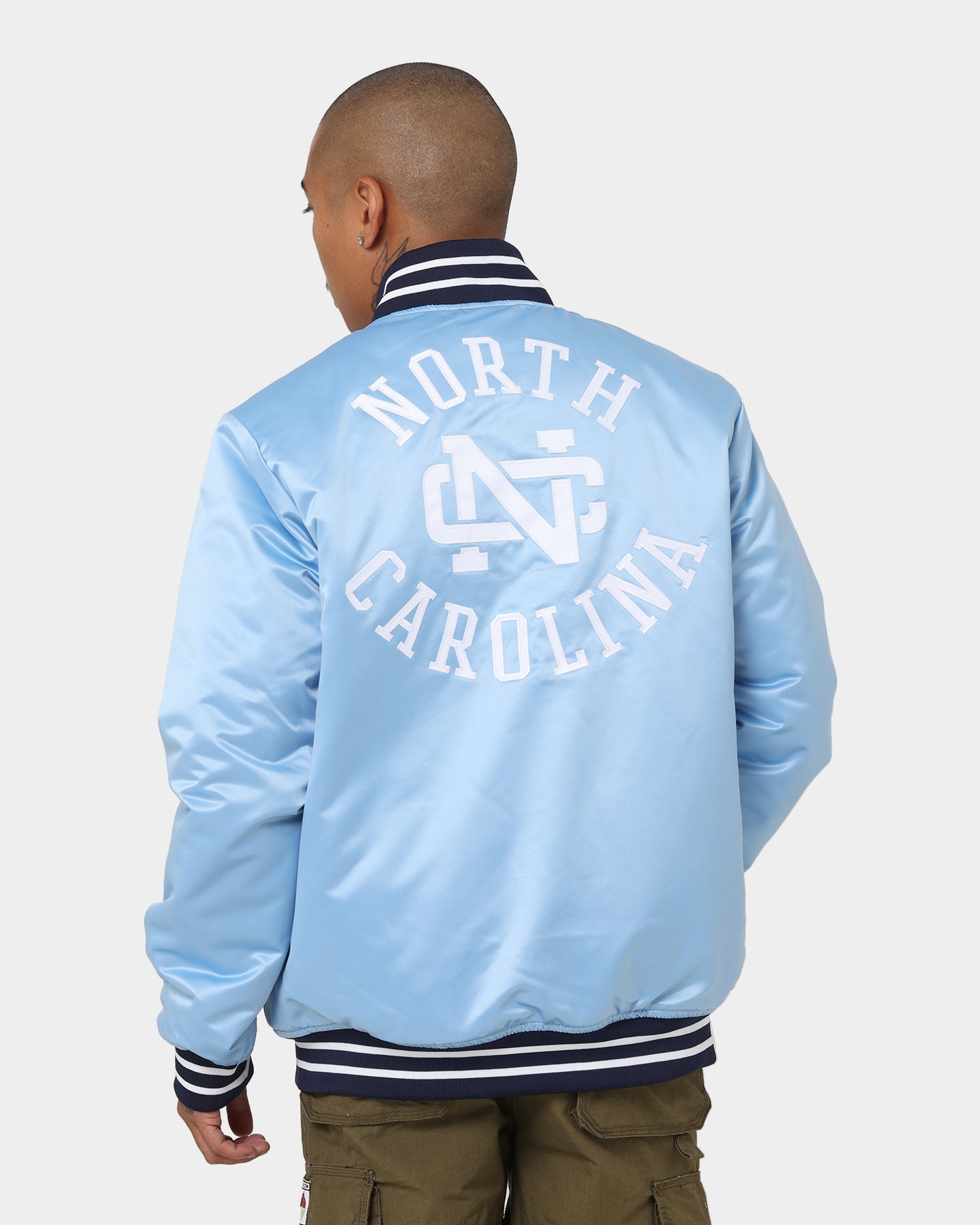 University Of North Carolina Tar Heels Heavyweight Satin Jacket