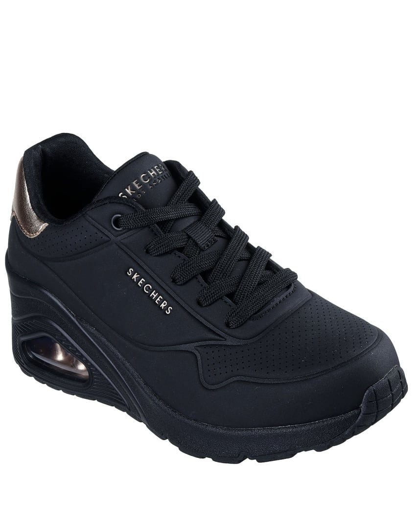 Uno Wedge - HI Steps - PITCH BLACK