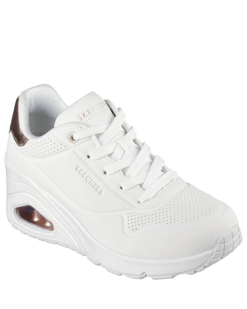 Uno Wedge - Hi Steps - WHITE slider