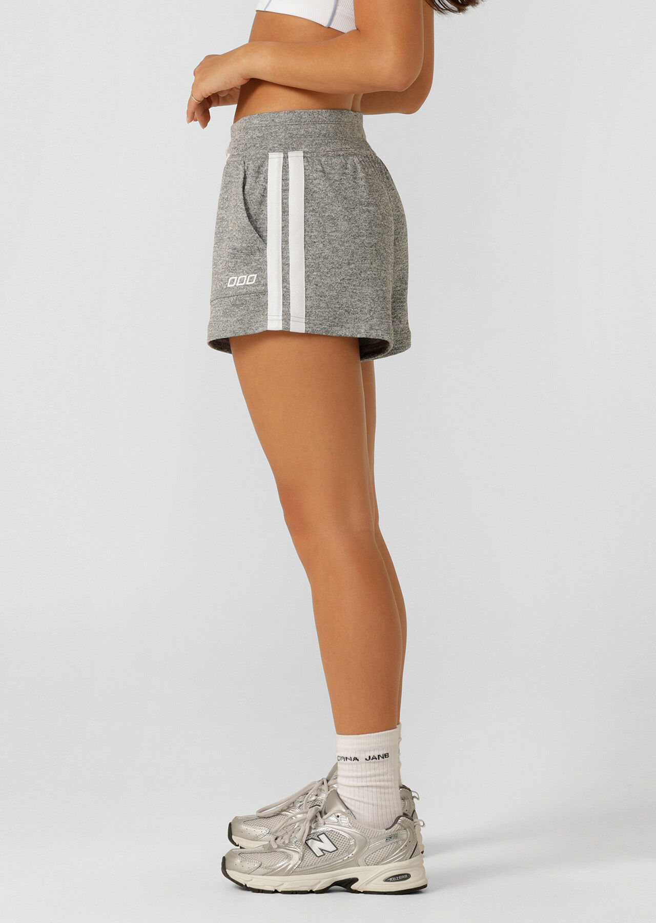 Unwind Shorts - Grey Marl slider