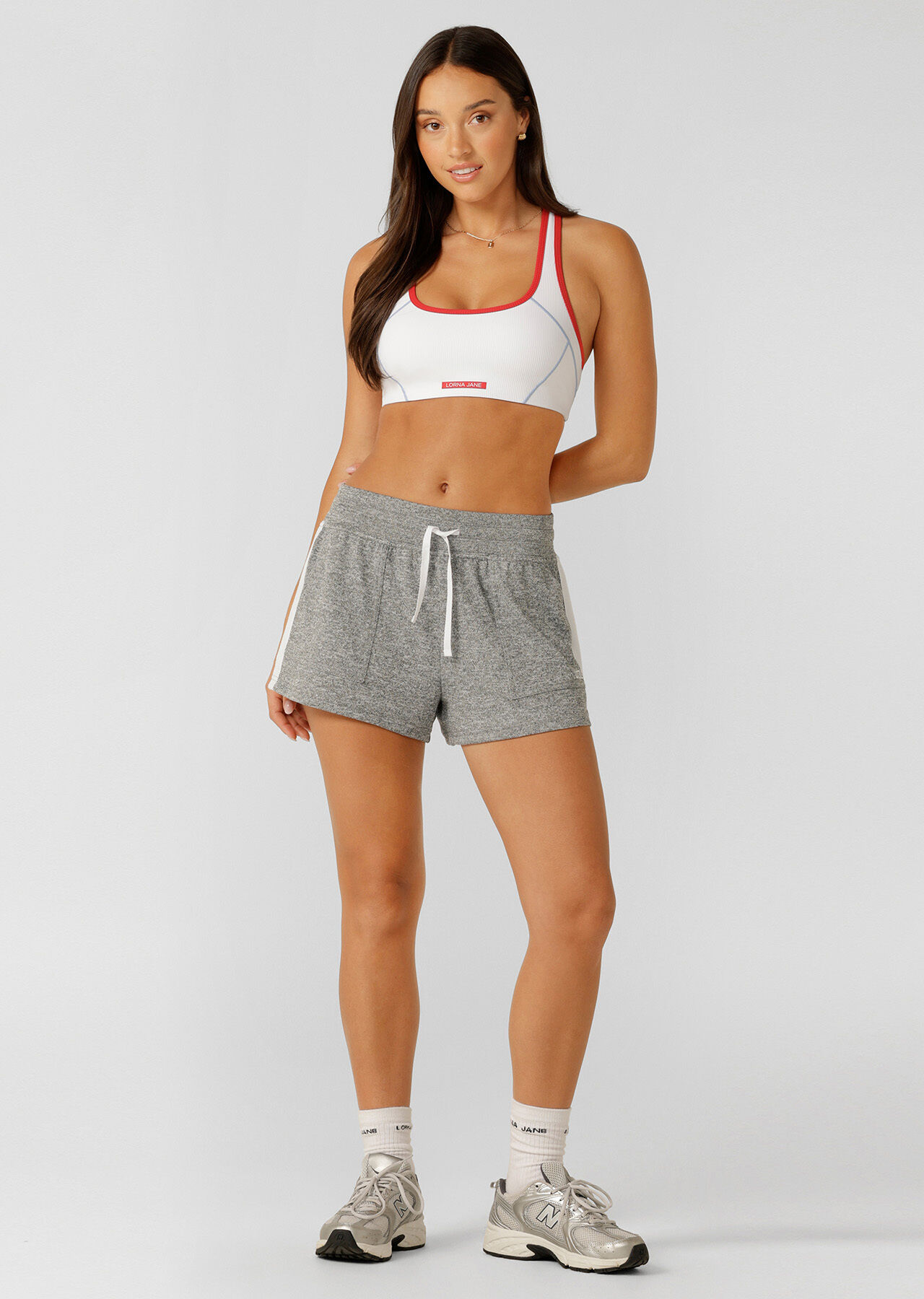 Unwind Shorts - Grey Marl slider