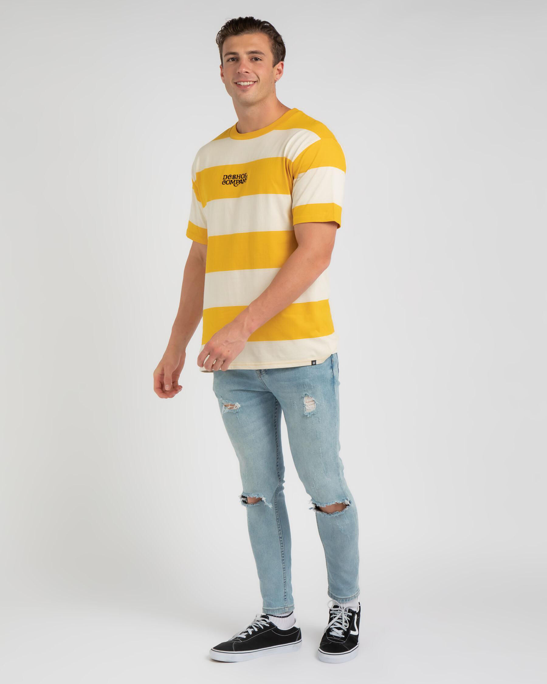 Uptown Stripe T-Shirt - Golden Rod Stripe slider