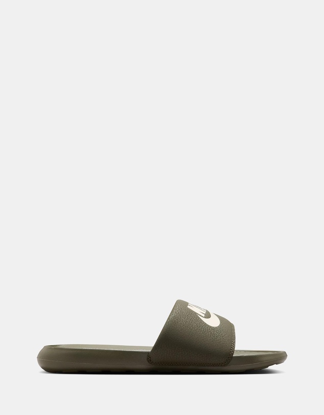 Victori One Slides - Men's - Cargo Khaki, Sail & Cargo Khaki