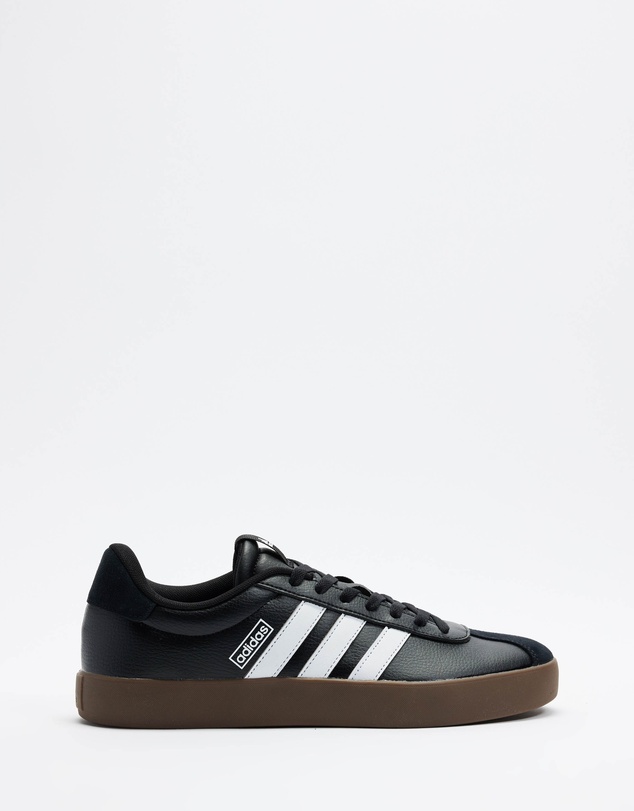 VL Court 3.0 Shoes - Men's - Core Black, White & Gum