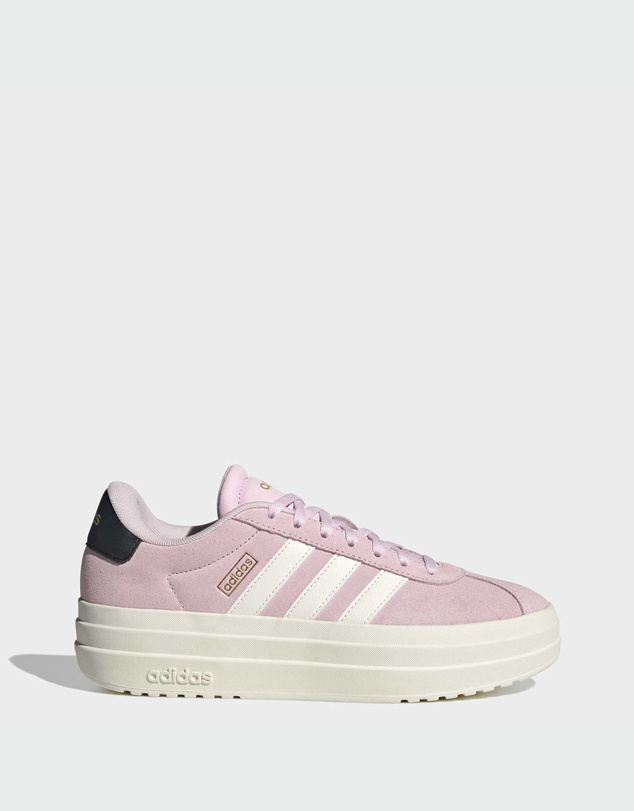 VL Court Bold Shoes Womens - Clear Pink / Core White / Core Black