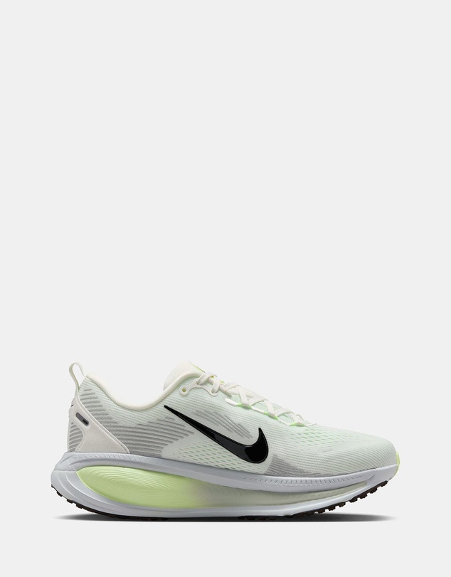 Vomero 18 - Women's - Summit White, Black & Barely Volt