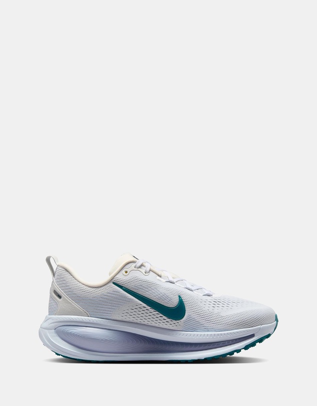 Vomero 18 - Women's - Summit White, Geode Teal & Blue Tint