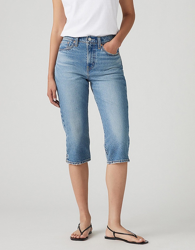 Wedgie Capri Shorts - Next Saturday No Crease slider