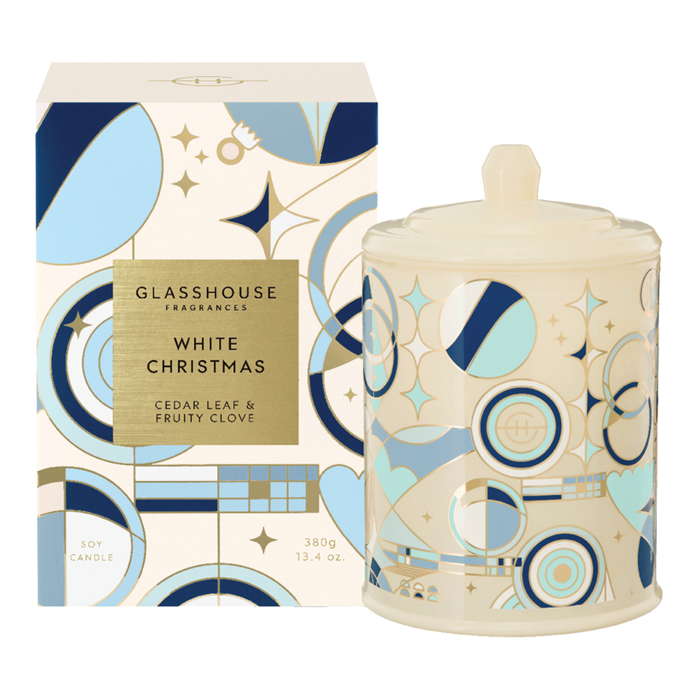 White Christmas Cedar leaf & Fruity Clove Soy Candle (Holiday Limited Edition) slider