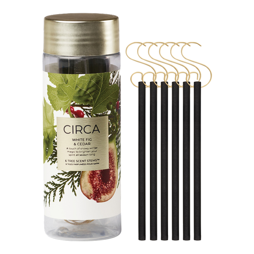 White Fig & Cedar 6 Tree Scent Stems™ (Holiday Limited Edition)