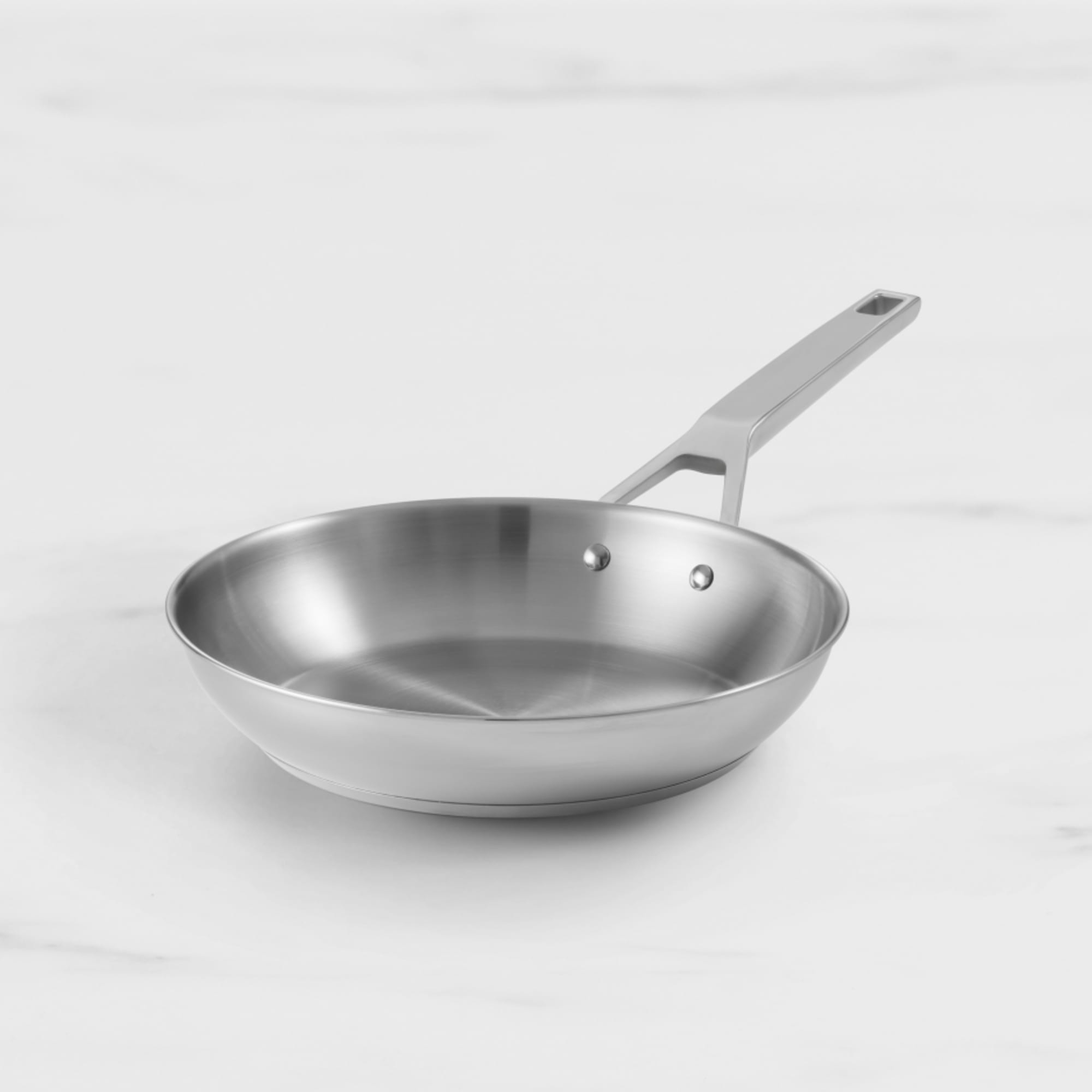 Wolstead Steeltek Ultra Stainless Steel Frypan 26cm - Silver/Grey slider