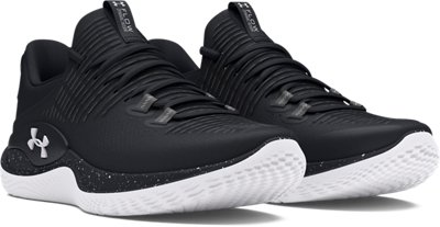 Women's UA Dynamic IntelliKnit Training Shoes - Black / Castlerock - 001 slider