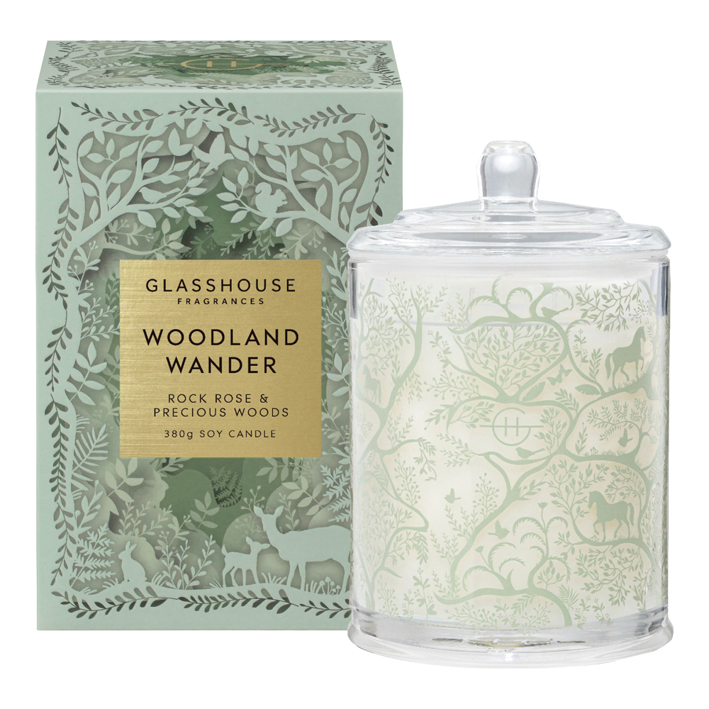 Woodland Wander Rock Rose & Precious Woods Soy Candle (Limited Edition) slider