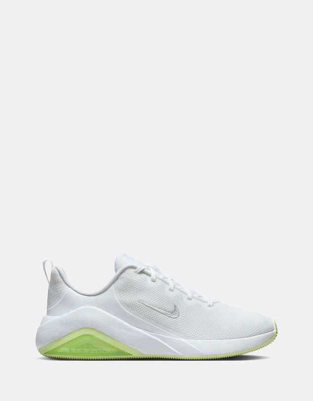 Zoom Bella 7 - Women's - White, Metallic Silver & Barely Volt